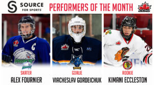 Gordeichuk Named Goalie of The Month